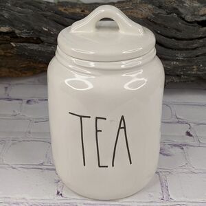 Rae Dunn TEA Ceramic Canister